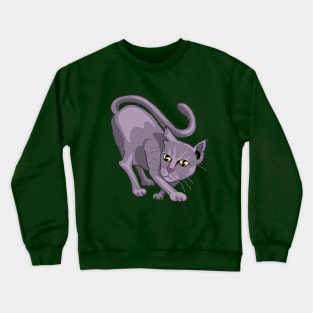 Scrappy Alleycat Crewneck Sweatshirt